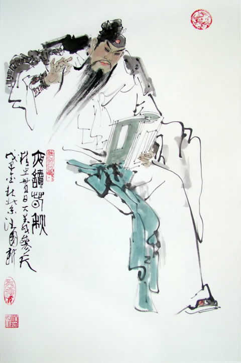 丹青铸民族魂著名画家汪国新作品欣赏