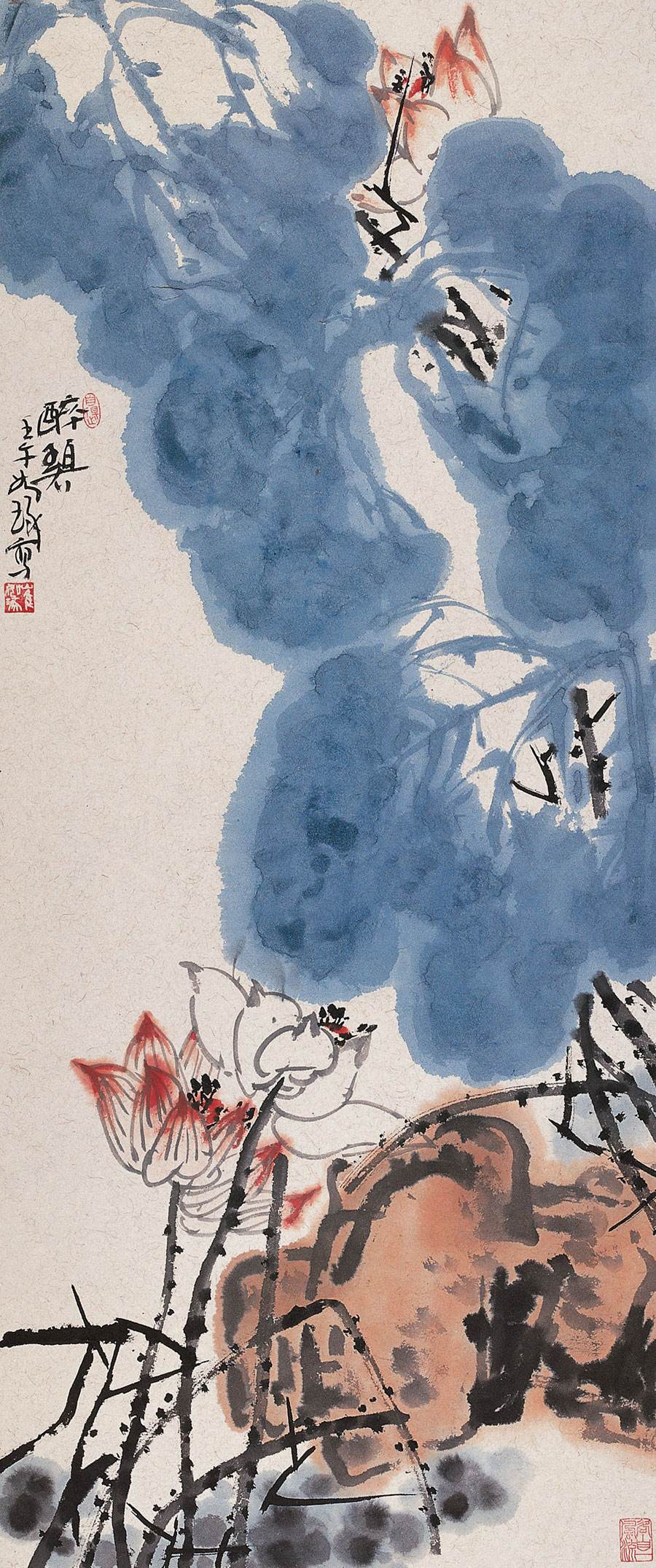 崔如琢的荷花画作赏析