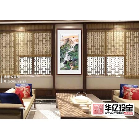 2018ZUI新装饰画 宋唐新品风水画作品《山高水长》