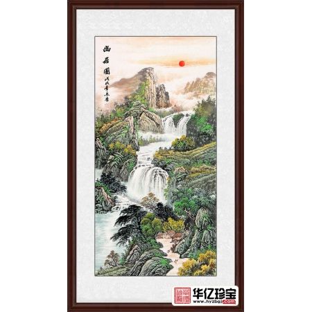 必备风水画 宋唐ZUI新力作竖幅山水画《幽居图》