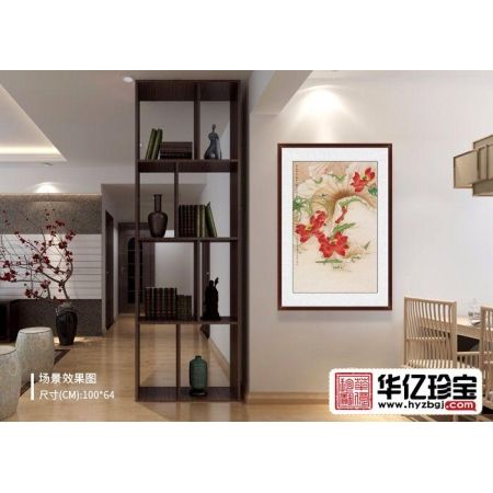 萧红【精品】荷花图《杨万里《小池》》