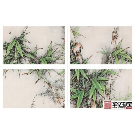 赵俊贞新品国画竹子图《石竹》