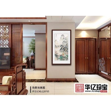 典藏仿古画 王宁精心力作国画新品《胜日寻芳》