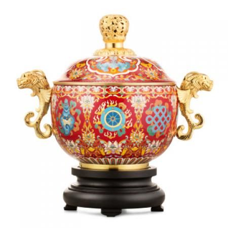 戴嘉林大师作品《富贵传家聚宝尊》戴嘉林大师作品《富贵传家聚宝尊》