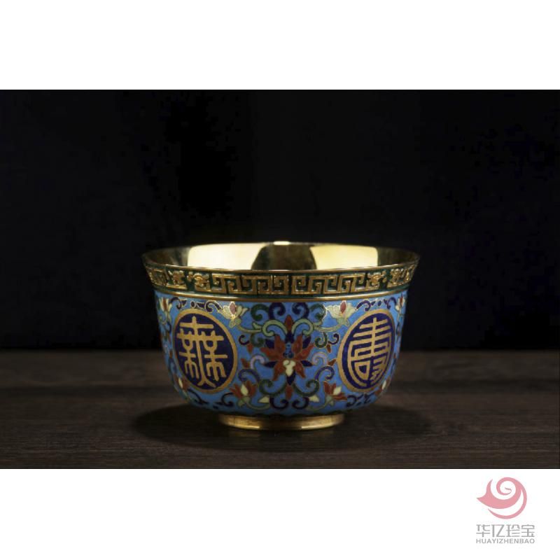 《万寿无疆》景泰蓝  米振雄大师创作