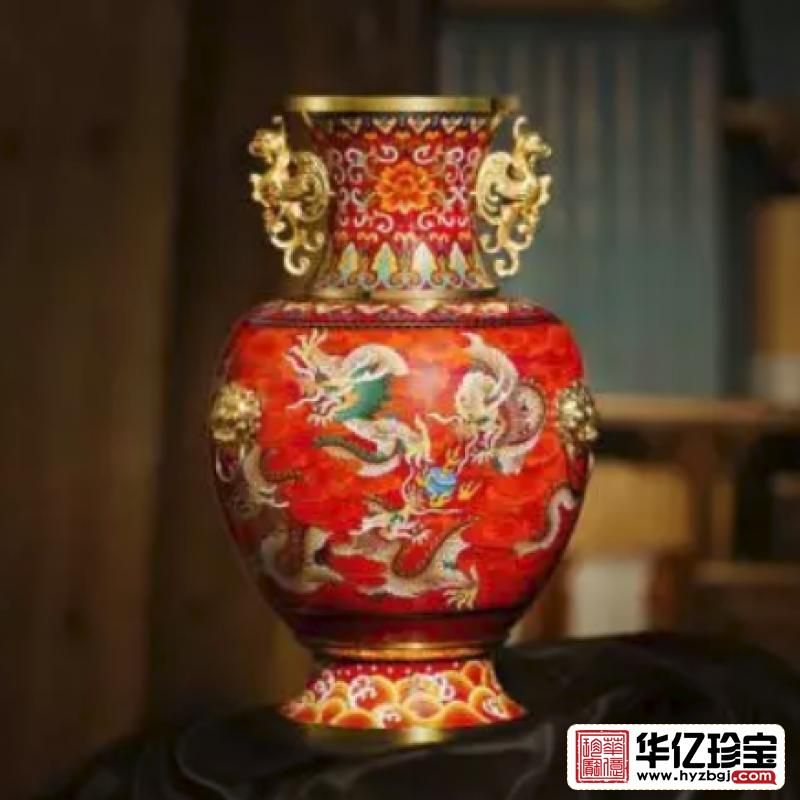 《龙腾盛世转运尊》景泰蓝 珍藏版