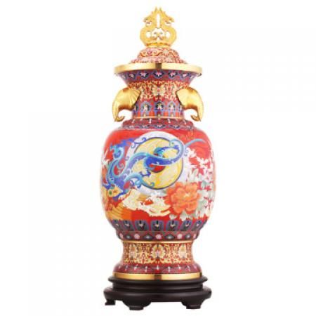 景泰蓝《盛世中华尊》  戴嘉林、张向东创作
