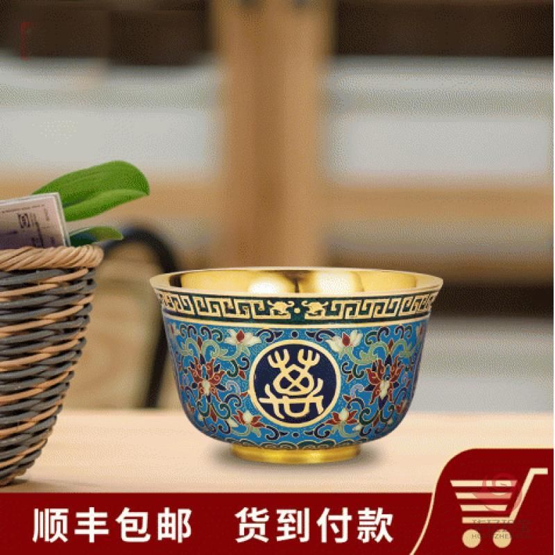 米振雄 《万寿无疆》碗 全套十个