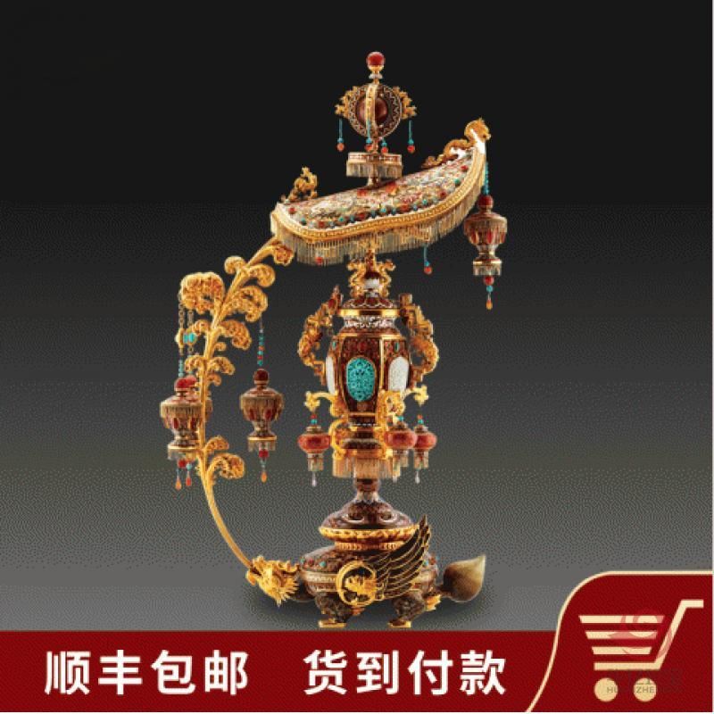 张同禄 景泰蓝《十大经典·华冠万年灯》