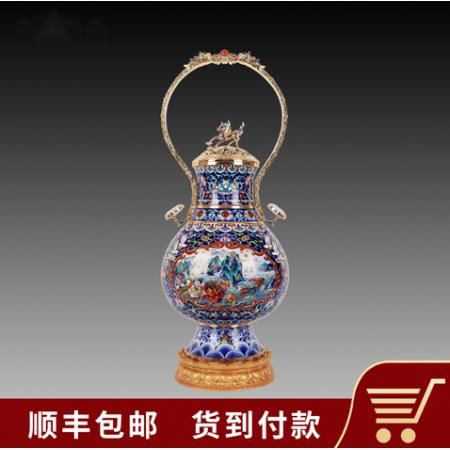 张同禄《九州万方吉祥如意尊》