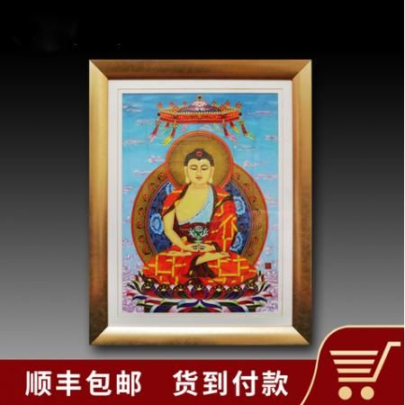 张同禄 掐丝珐琅画《大福运》