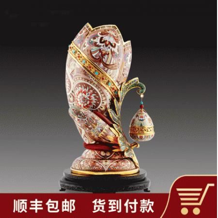 张同禄 景泰蓝《馨蕾花插》