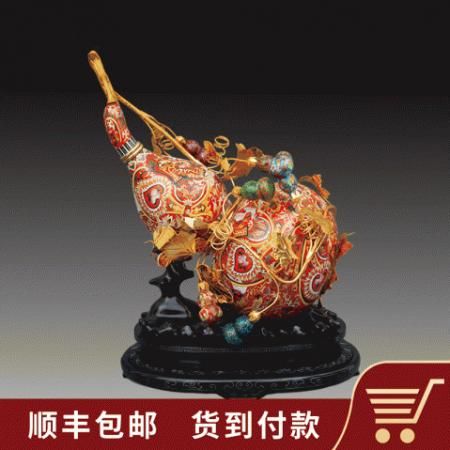 张同禄 景泰蓝《十大经典·万代吉祥葫芦》