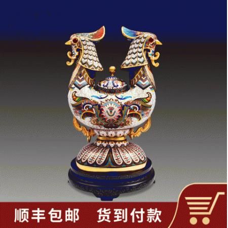 张同禄 景泰蓝《十大经典·双福锦》