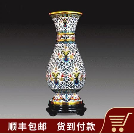 张同禄 景泰蓝《十大经典·钢花瓶》