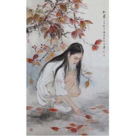 赵永夫《红叶》60x96cm