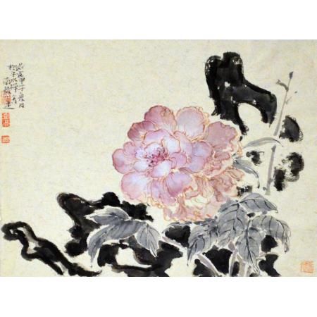 高强《牡丹》一平尺