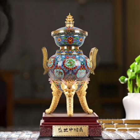 《盛世中国鼎》 张同禄大师作品