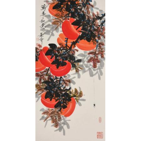 崔景哲作品《万事如意》 