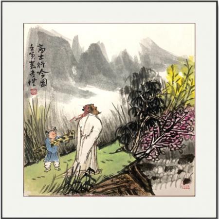 中国美术家协会会员《刘孝礼》原创佳作