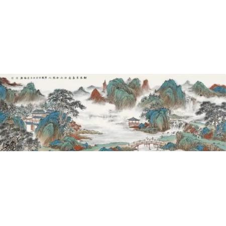 中G工笔画协会会员季清龙《清风》