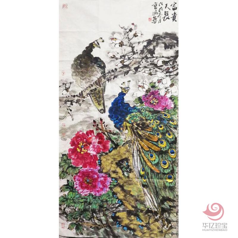 曹瑞华作品玉堂富贵