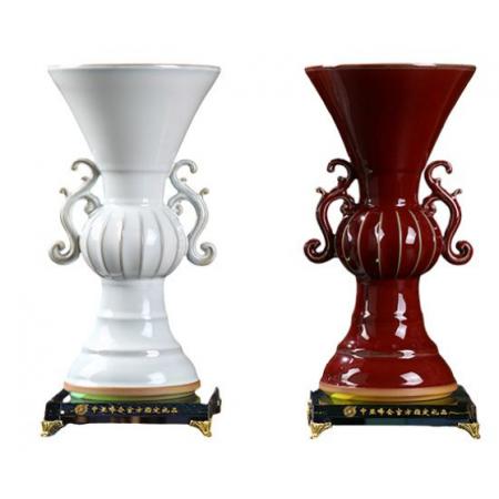 中亚峰会指定礼品钧瓷和合尊