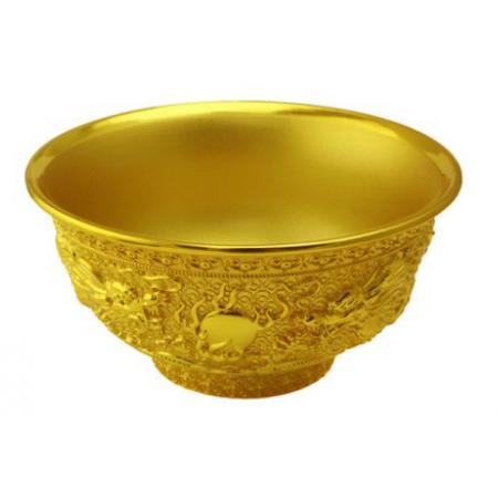 中国黄金瑰宝龙凤金碗品鉴组