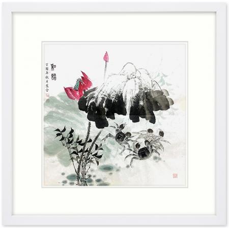 中国美术家协会会员 马震全《和谐》