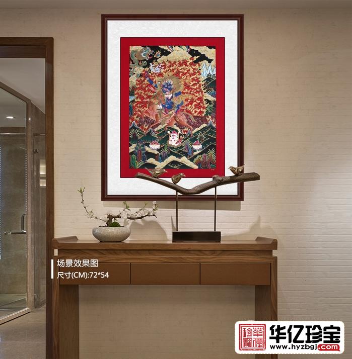 shouc精品  尼泊尔名家纯手绘唐卡《吉祥天母》