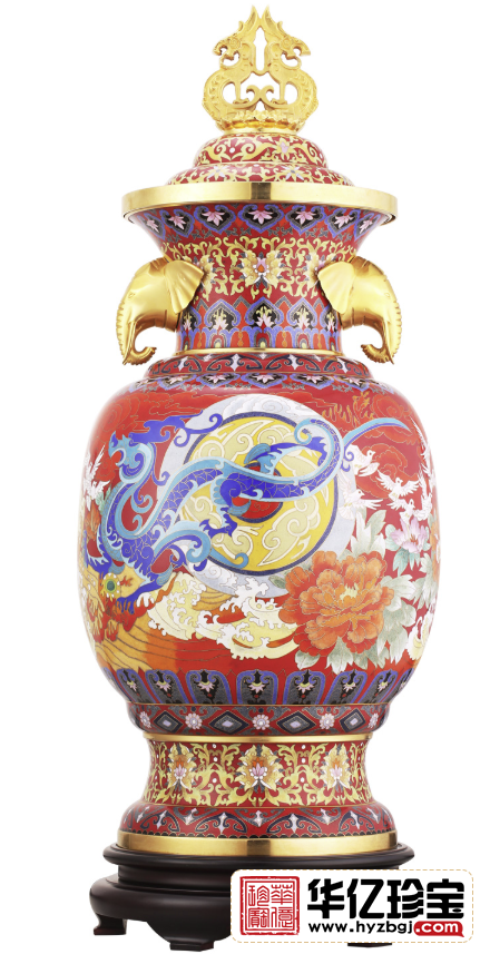 景泰蓝《盛世中华尊》  戴嘉林、张向东创作