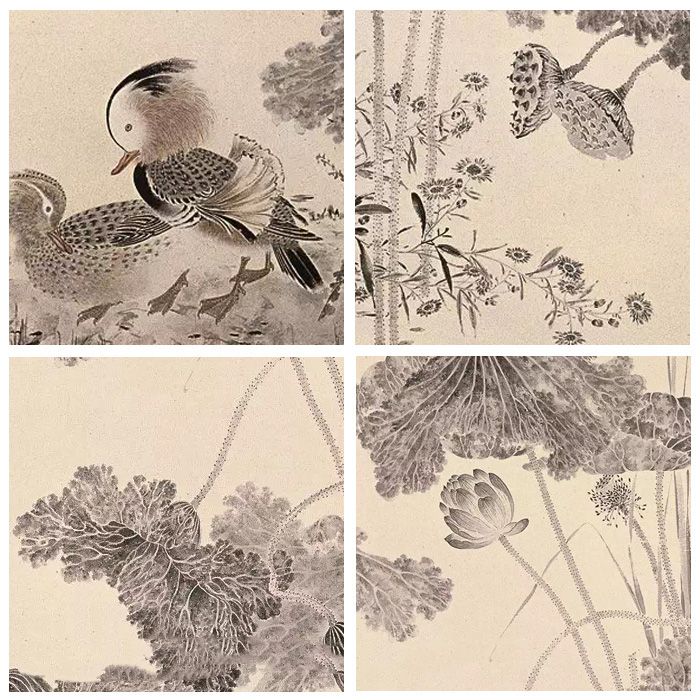 贾广健《冷碧新秋》 220×86cm