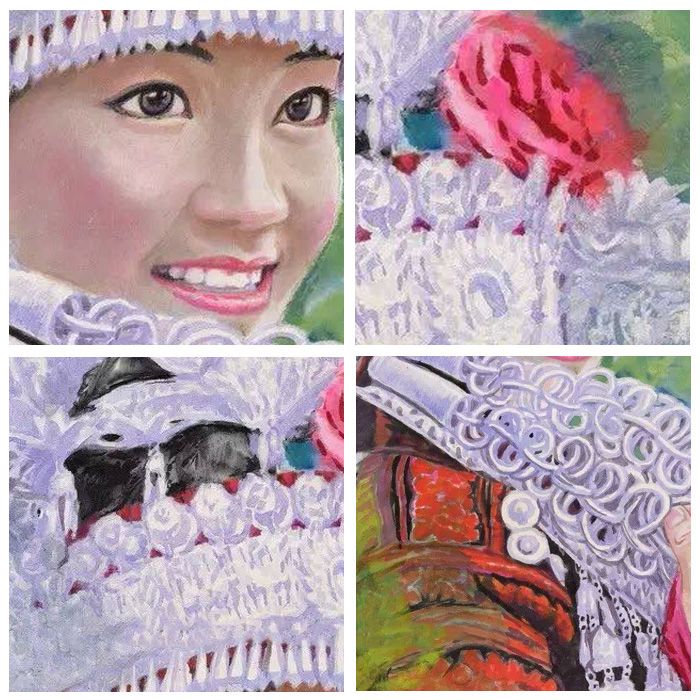 赵金文《清水江畔》45×69cm