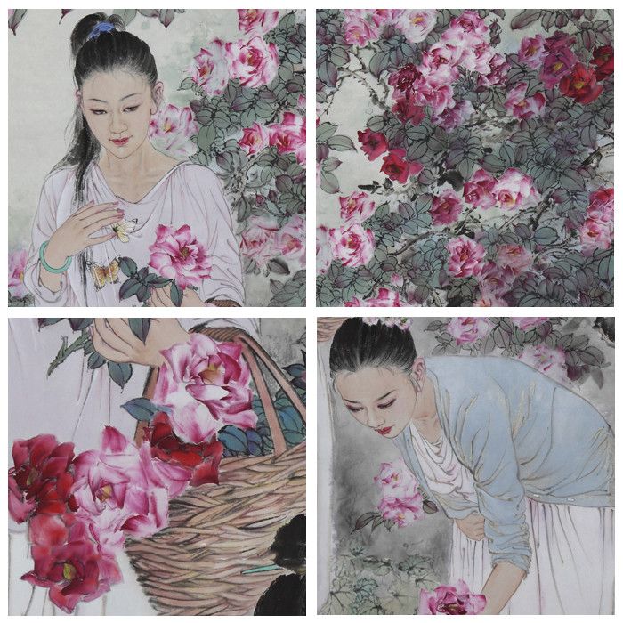 赵永夫《花醉似锦瑜》114x183cm