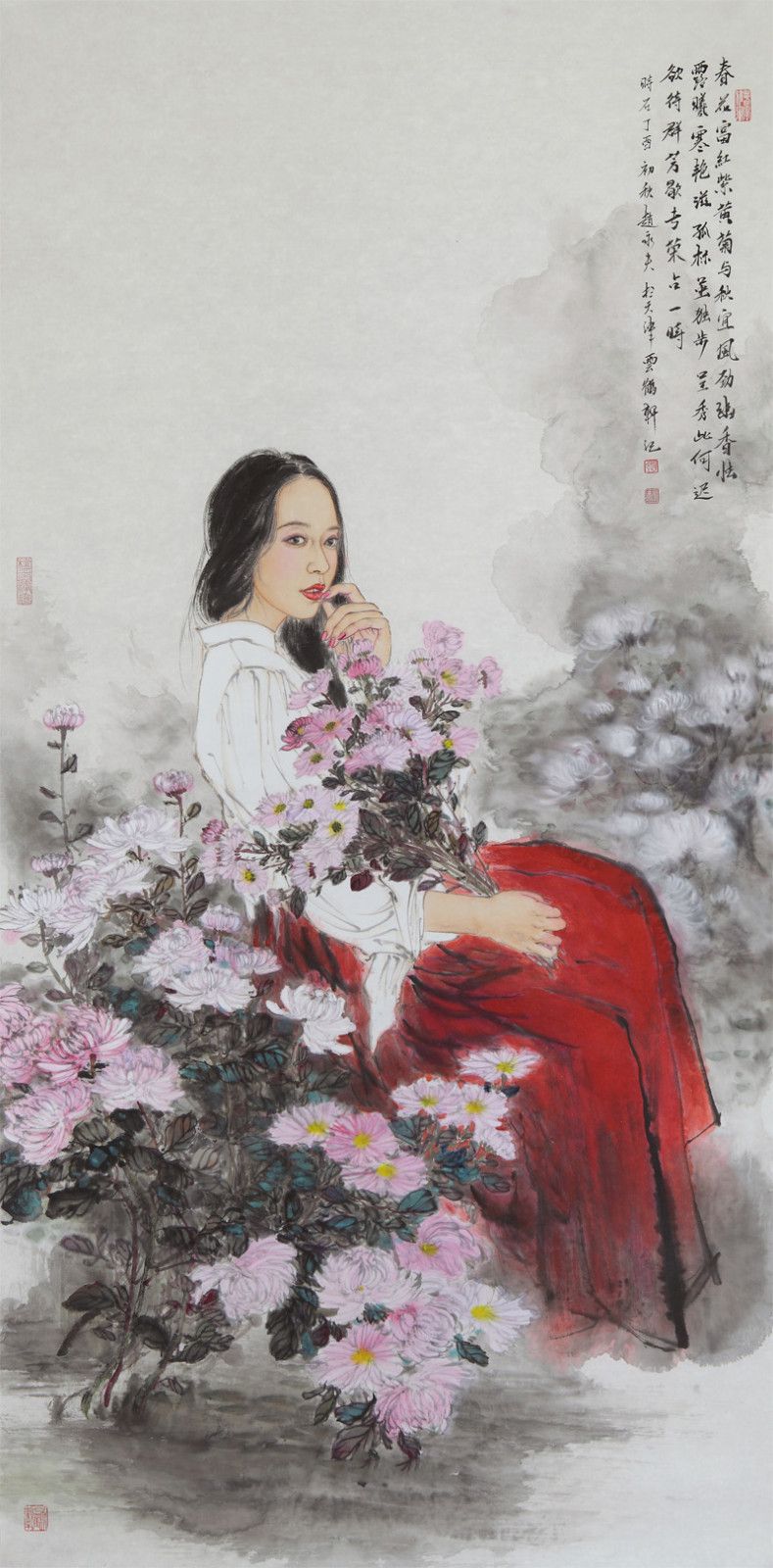 永夫《幽香》60x136cm