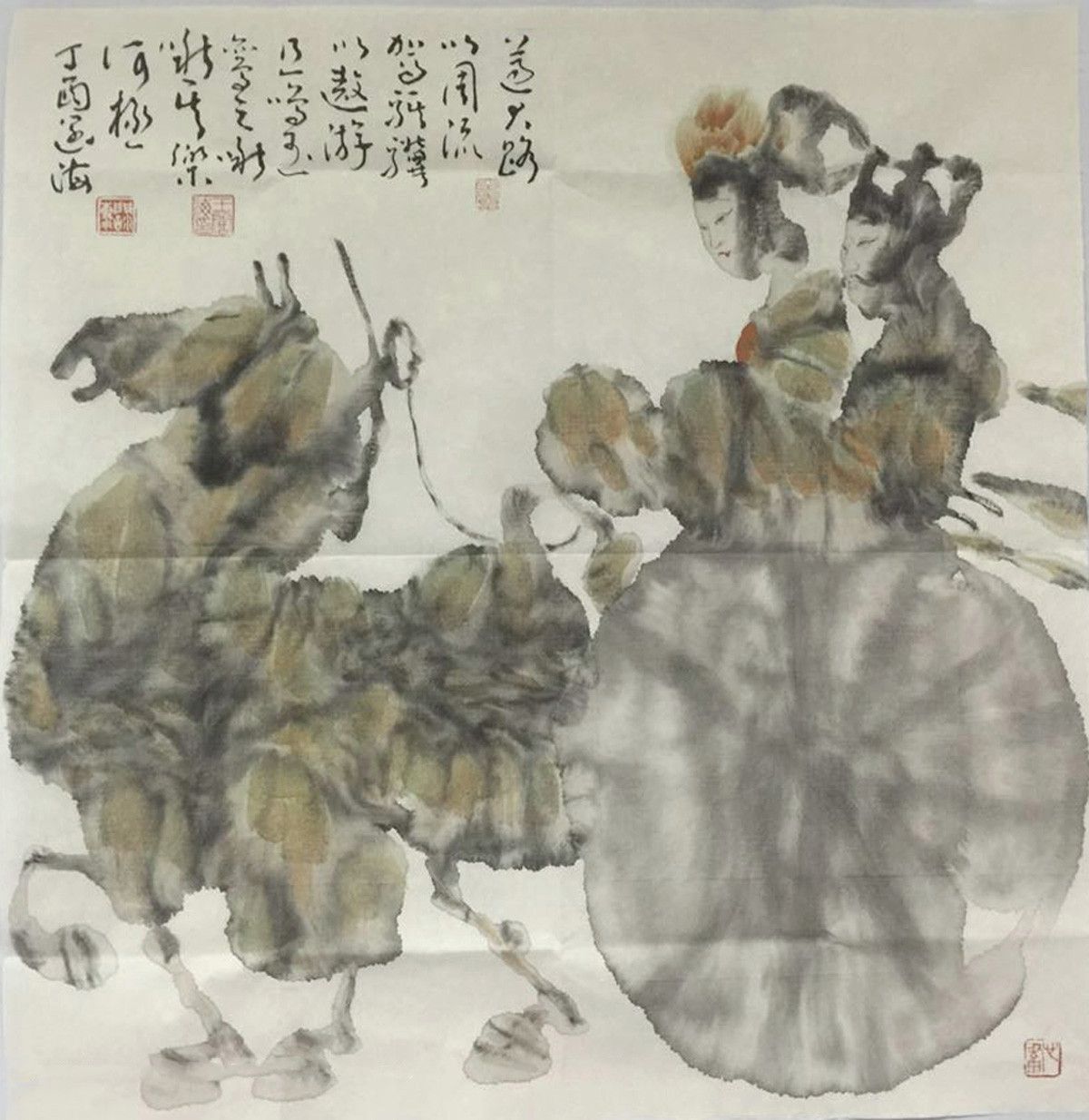 王阔海《汉画》四尺斗方