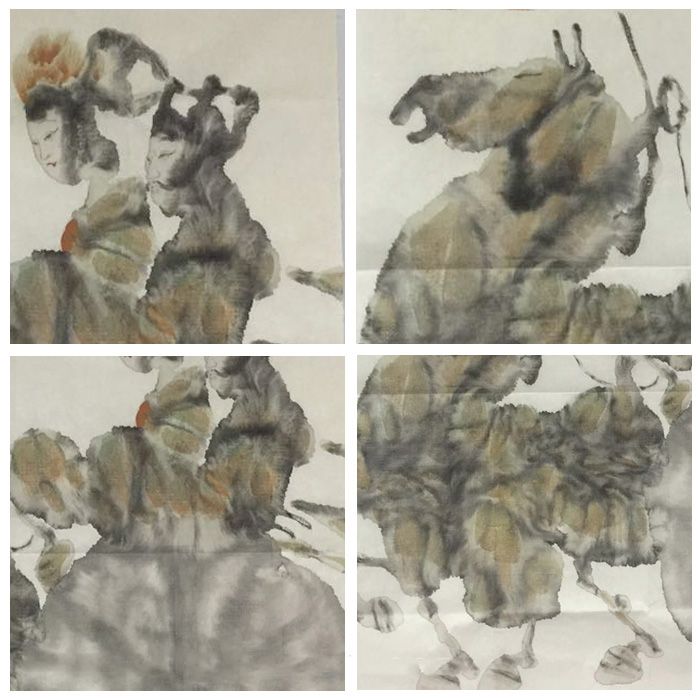 王阔海《汉画》四尺斗方