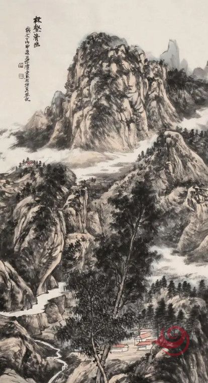 收藏家协会会员 叶浓《林壑清幽》
