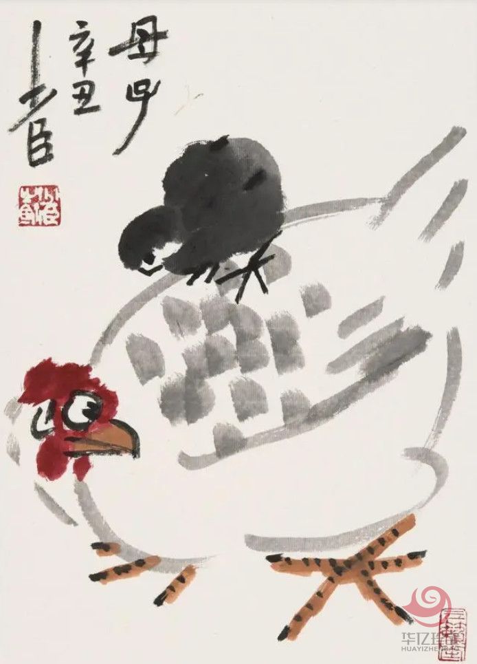 中G画院研究员邢少臣《大写意花鸟画》