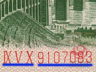 62年版 贰角 长江大桥（三字冠、平版）