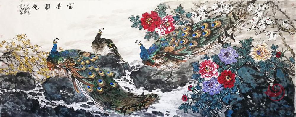 曹瑞华作品富贵国色