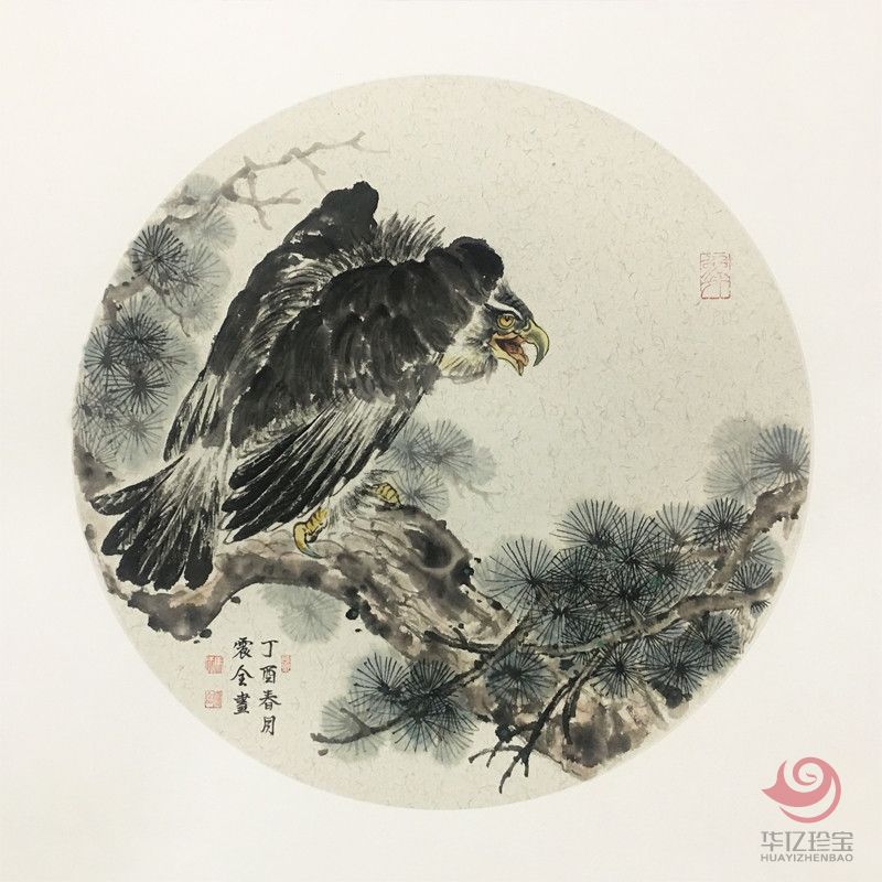 中国美术家协会会员 马震全《雄姿》