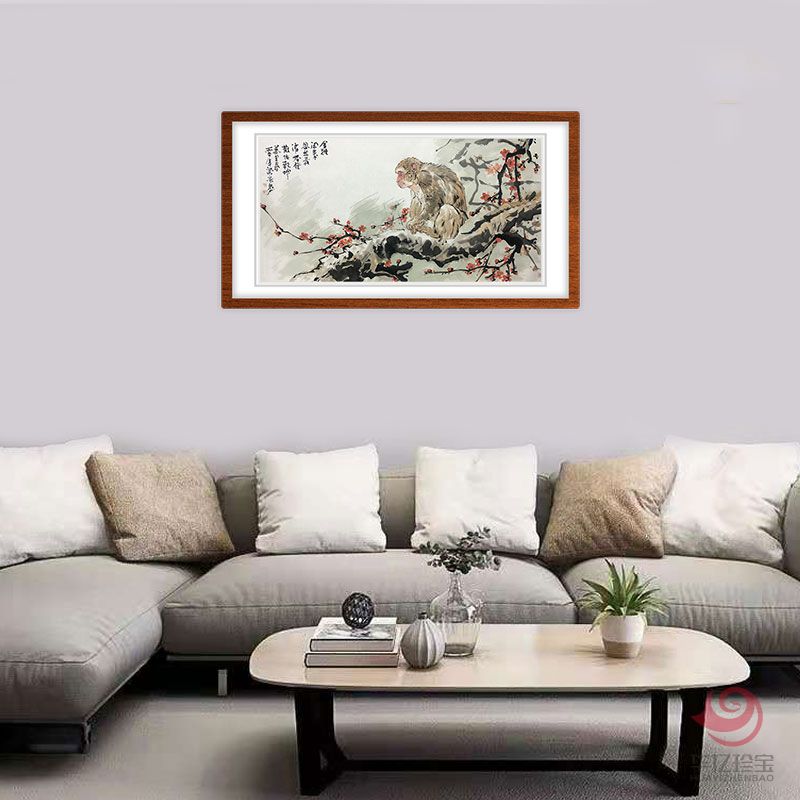 中国美术家协会会员 金涌焱《金猴闹春》